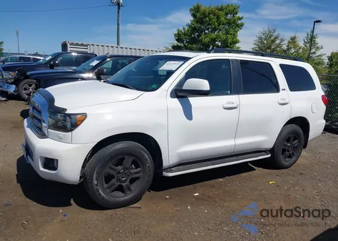 2008 Toyota Sequoia Sr5 5.7L V8 z USA, uszkodzony, nr VIN 5TDBY64A78S007589